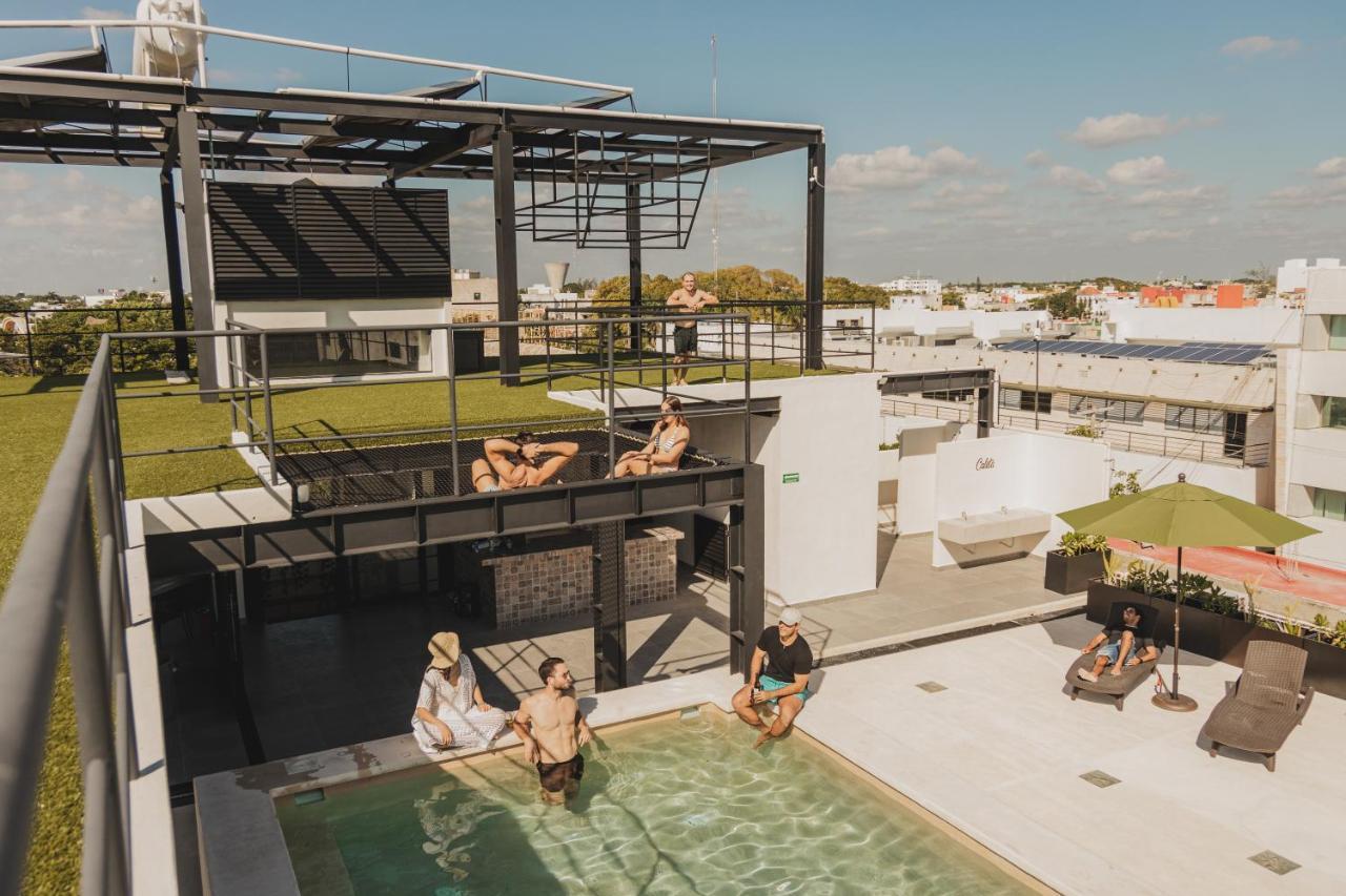 Caleta Hostel Rooftop & Pool Cancun Dış mekan fotoğraf