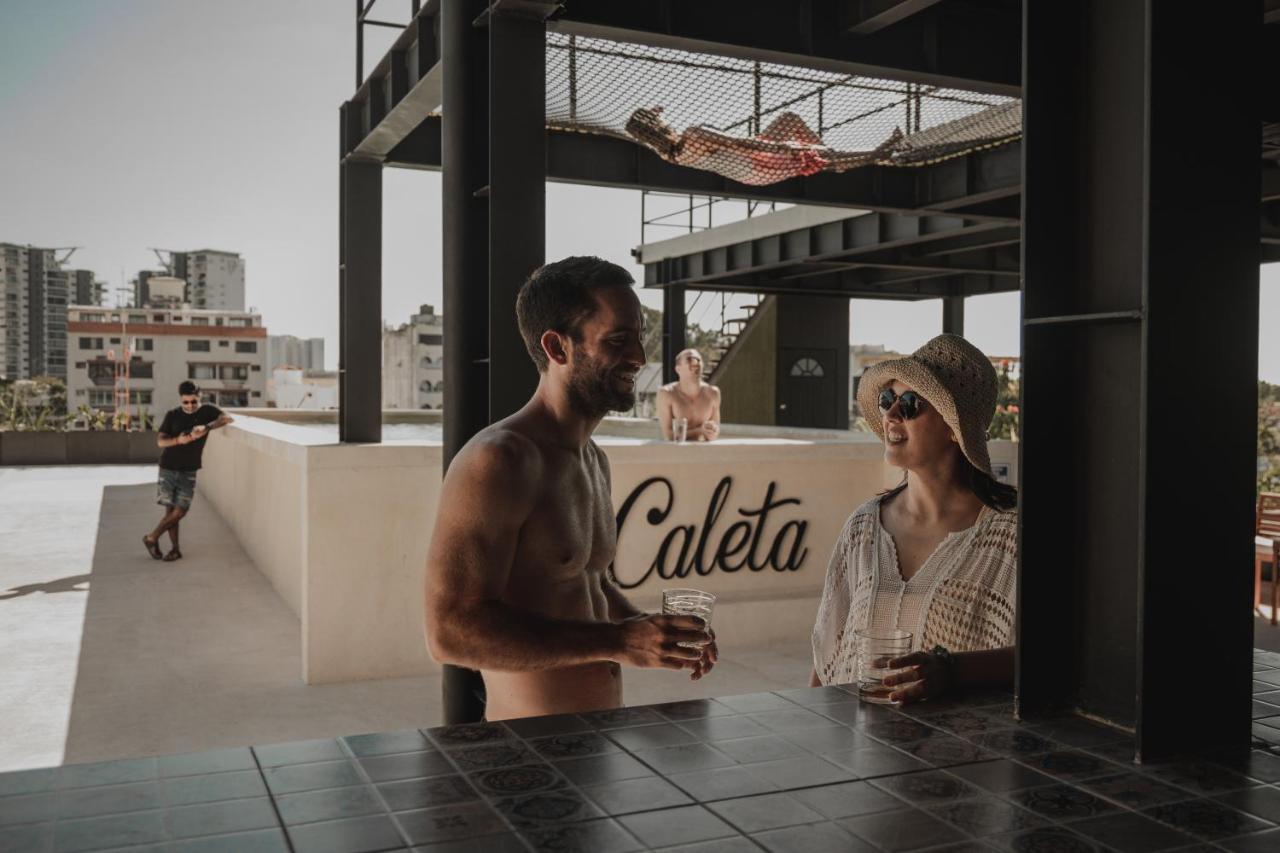 Caleta Hostel Rooftop & Pool Cancun Dış mekan fotoğraf