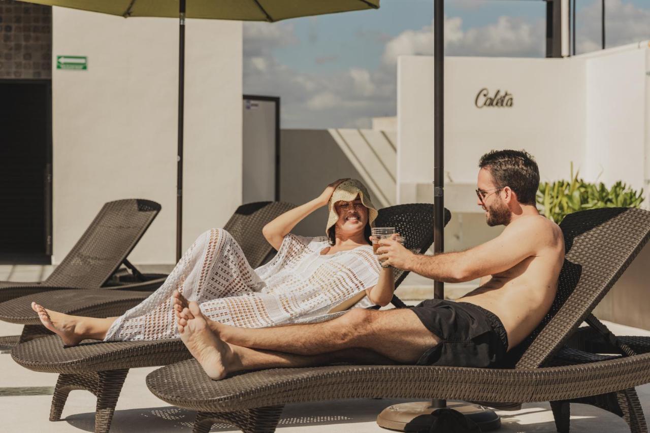 Caleta Hostel Rooftop & Pool Cancun Dış mekan fotoğraf