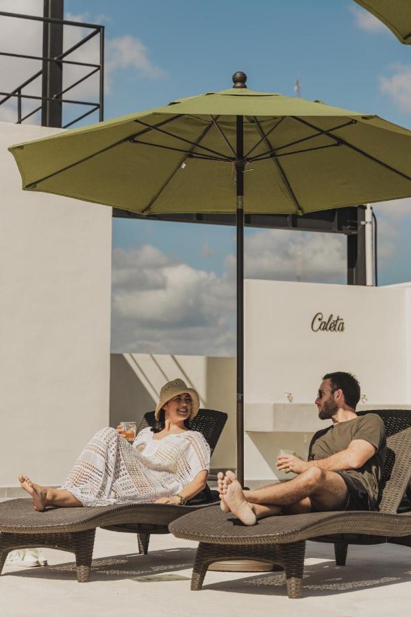 Caleta Hostel Rooftop & Pool Cancun Dış mekan fotoğraf